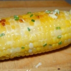 Grilled Corn with Garlic Chive Butter