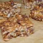 Honey Peanut Butter and Chocolate Chip Cereal Bars