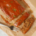 Vegetarian Lentil Loaf with Tomato Glaze