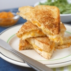Gouda Grilled Cheese with Apricot Ginger Spread