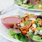 Holiday Butternut Pecan Salad with Berry Vinaigrette