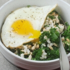 Hearty Barley and Kale Breakfast Bowl