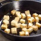 Easy Pan Fried Crispy Tofu