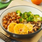 Five Spice Chickpea Clementine Buddha Bowl