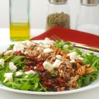 Arugula Wild Rice Salad with Red Wine Vinaigrette