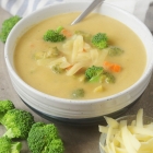 White Cheddar Broccoli Cauliflower Soup