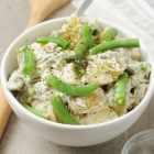 Caper Dill Potato Salad with Green Beans