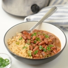 Slow Cooker Vegan Red Beans and Rice