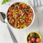 Tomato and Fire Roasted Corn Salad