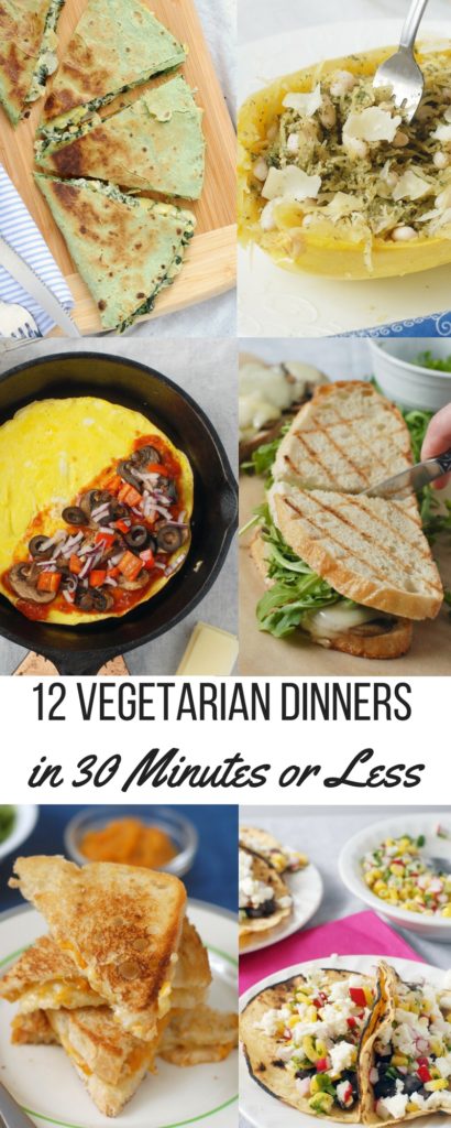 Vegetarian Recipes In 30 Minutes Or Less