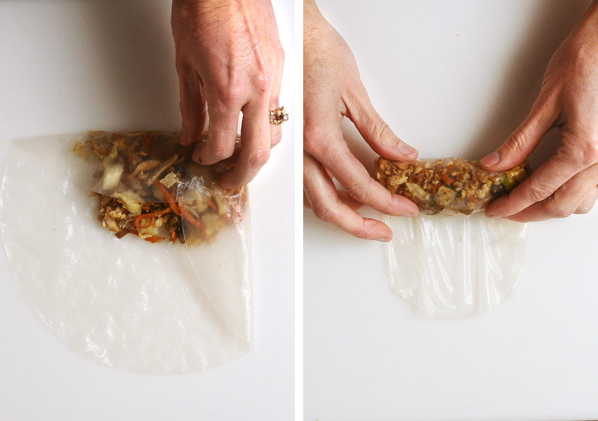 Baked Rice Paper Rolls - Alisons Allspice
